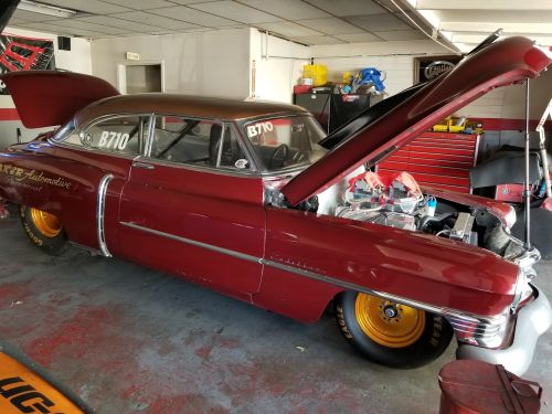Classic car engine work at L&C Automotive shop