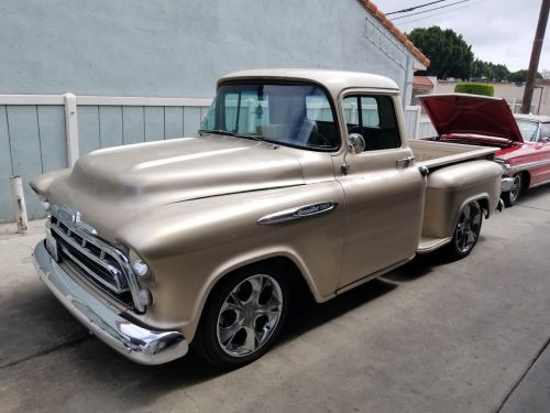 Classic Chevy truck serviced at L&C Automotive